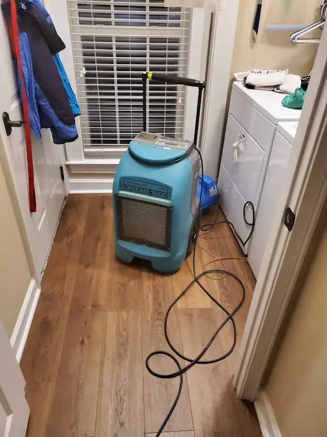 Commercial dehumidifier deployed for Flood Damage Cleanup in Salinas