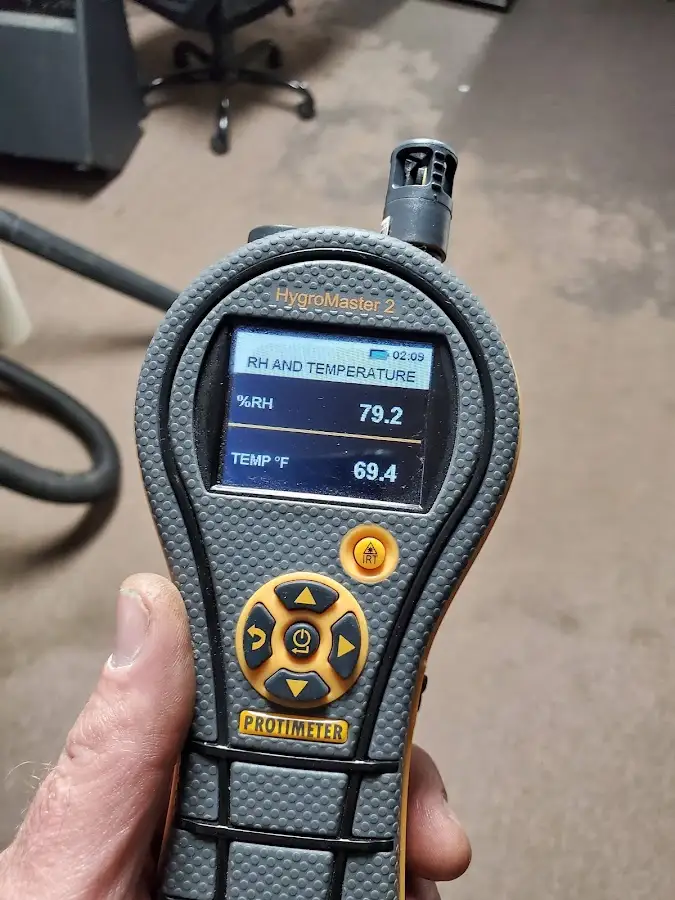 Moisture meter humidity assessment for Fire & Smoke Damage Restoration in Salinas